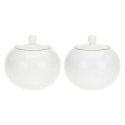 La Porcellana Bianca - Set Da 2 Zuccheriera - Porcellana