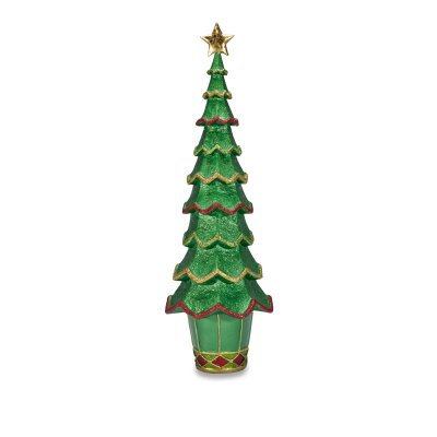 ALBERO H.46 CM VERDE GLITTER X'MAS TREES