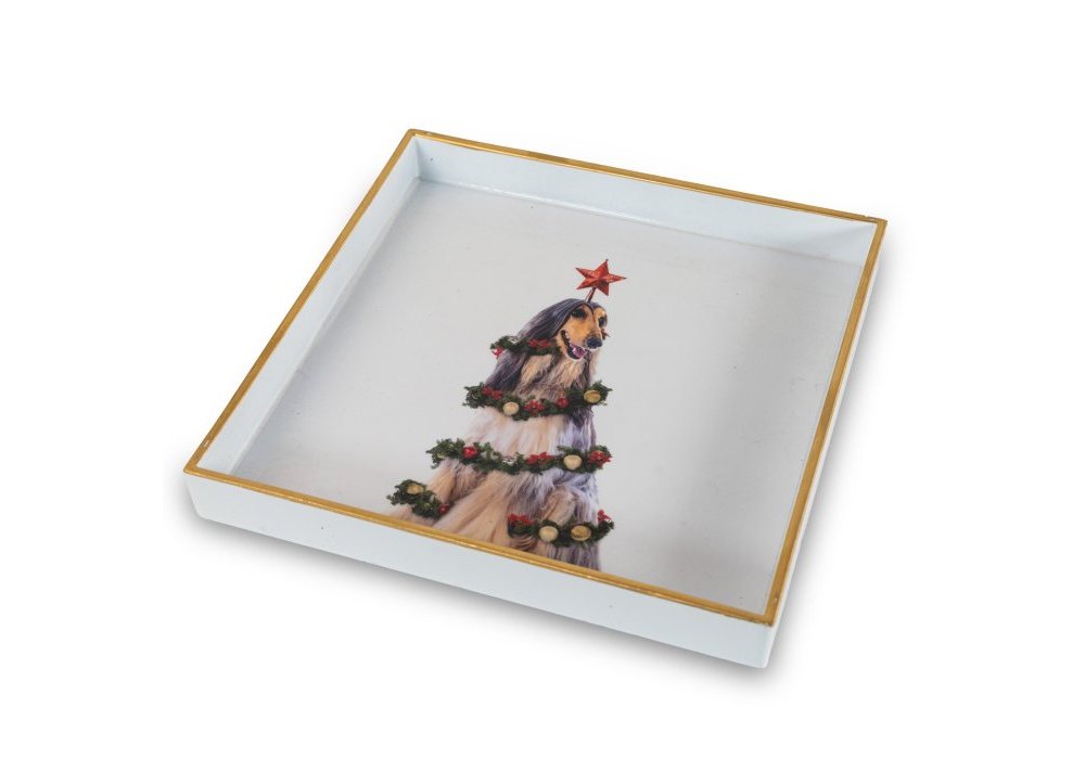 Wd Lifestyle - Vassoio Svuota Tasche - Natale - Decorativo Wd Lifestyle - Vassoio Svuota Tasche - Natale - Decorativo