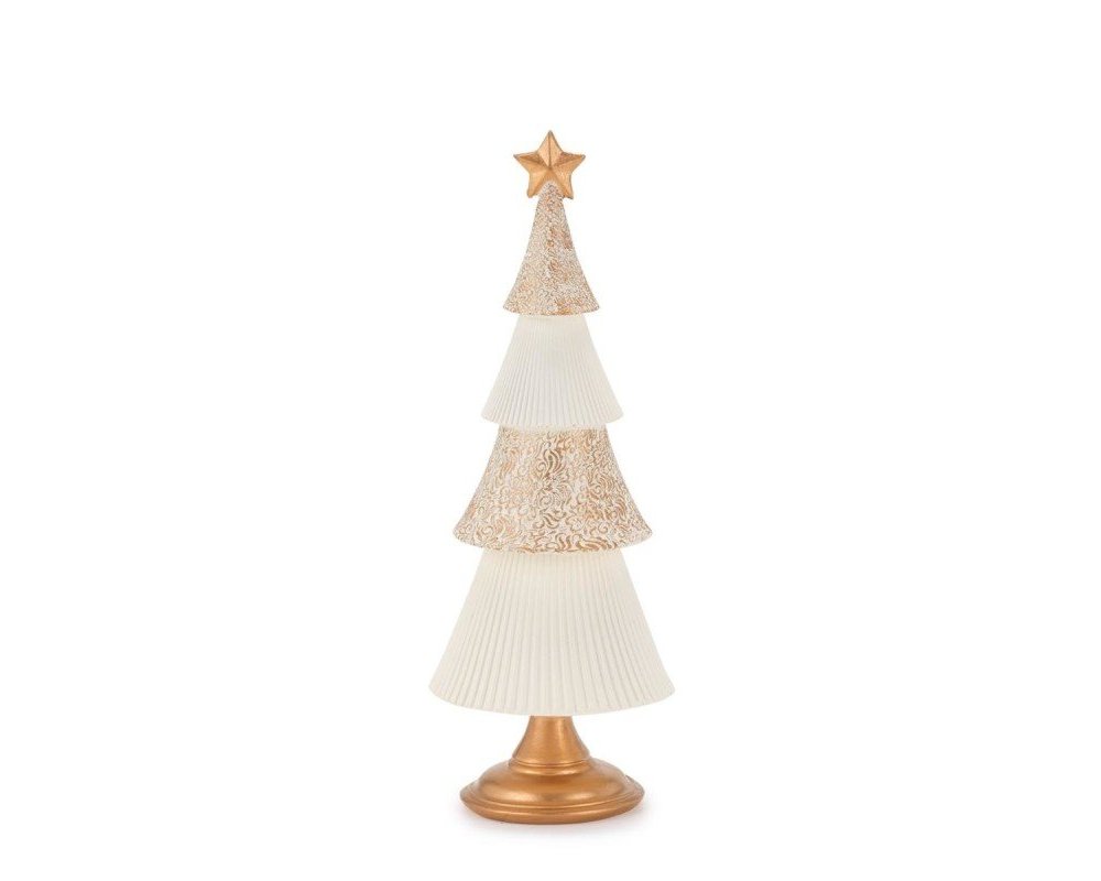 Henriette - Albero Decorativo - Resina - Bianco
