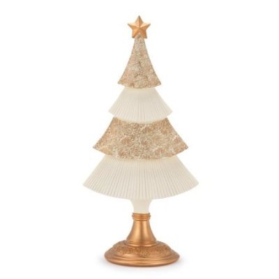 Henriette - Albero Bianco 40 Cm - Resina - Elegante
