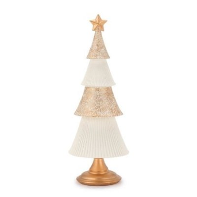 Henriette - Albero H.32Cm. Bianco - Resina - Elegante