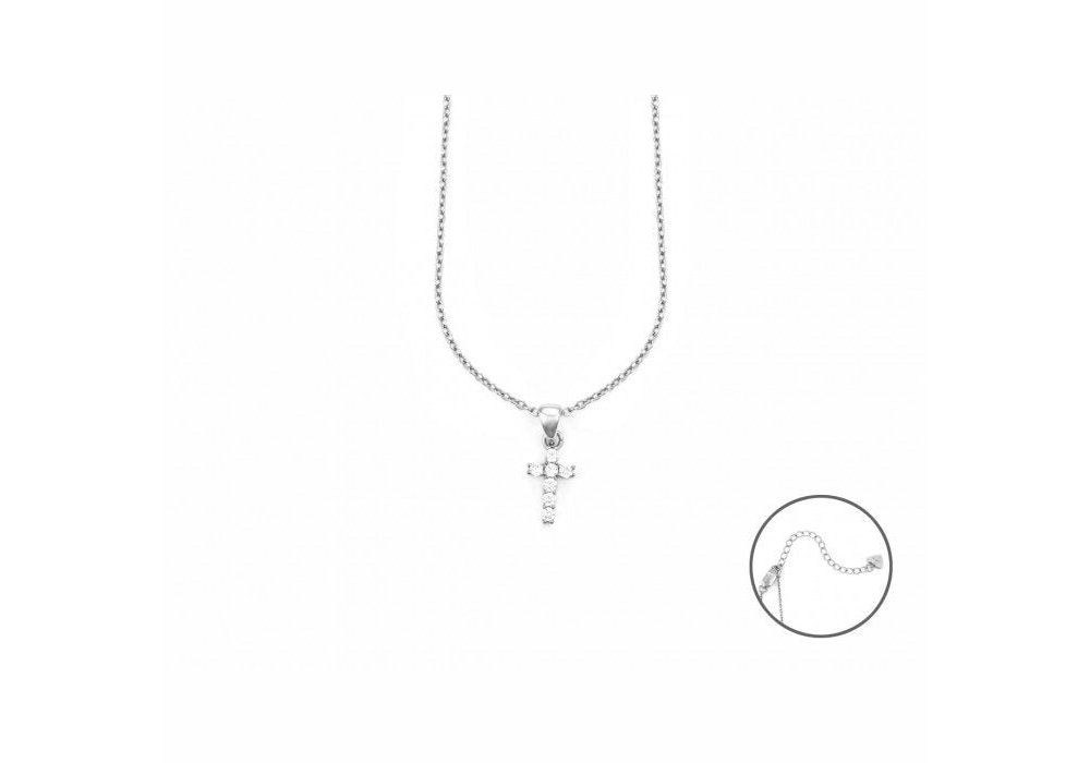 4Us Cesare Paciotti - Collana Croce - Argento 925 4Us Cesare Paciotti - Collana Croce - Argento 925