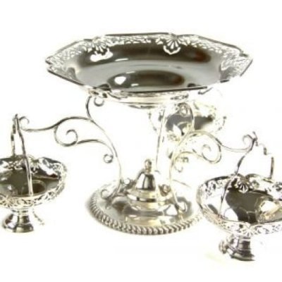 Royal Family - Centrotavola Con Cestini - Art. 0387000