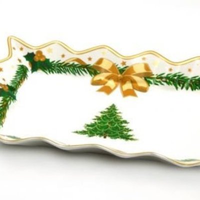 Royal Family - Pirofila Gold Christmas - Bordo Smerlato