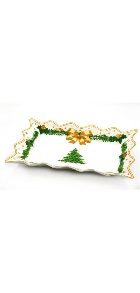 Royal Family - Pirofila Gold Christmas - Bordo Smerlato