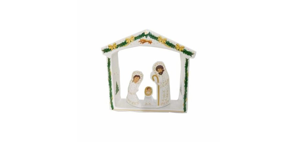 Royal Family - Presepe Gold Christmas - H 18 X 20 Cm