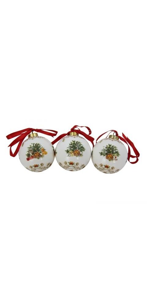 Royal Family - Palla Di Natale - Set 3 Pz - Art 0709703
