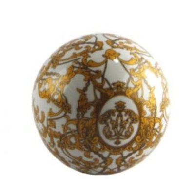 Royal Family - Sfera Decoro Oro Stemma - Art. 0707900