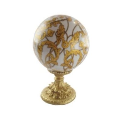Royal Family - Sfera Con Base - Decoro Oro - Art. 0707801