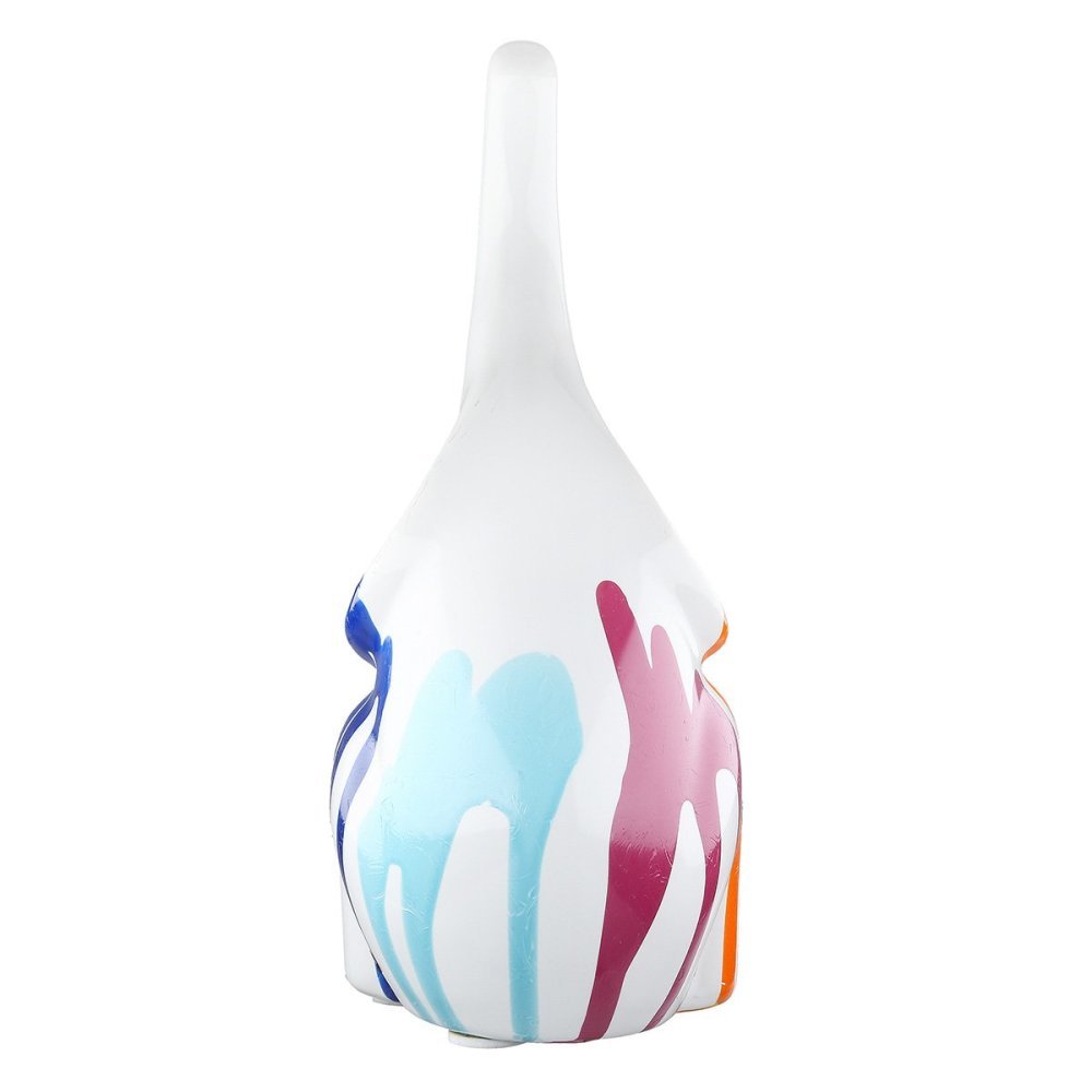 Gilde - Figura Di Elefante - Ceramica - Bianco