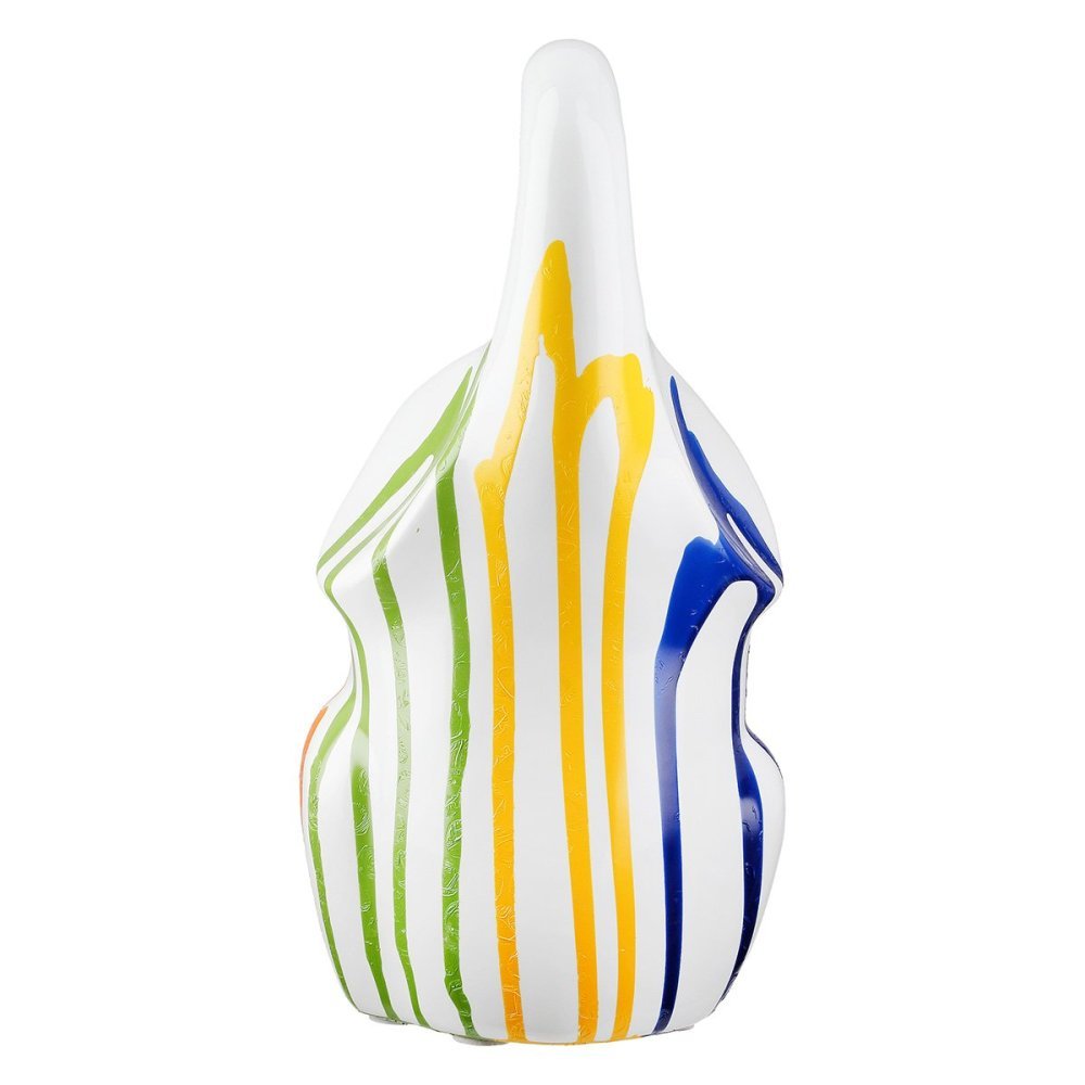 Gilde - Figura Elefante - Ceramica - Bianco