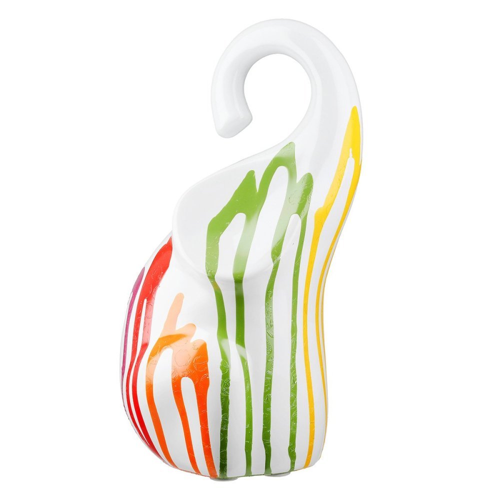 Gilde - Figura Elefante - Ceramica - Bianco