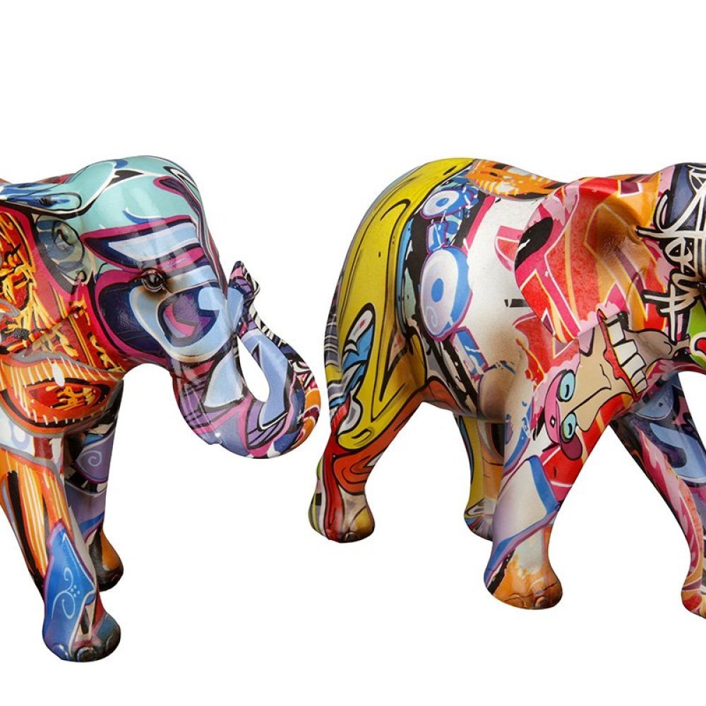 Gilde - Figura Elefante - Street Art - Resina