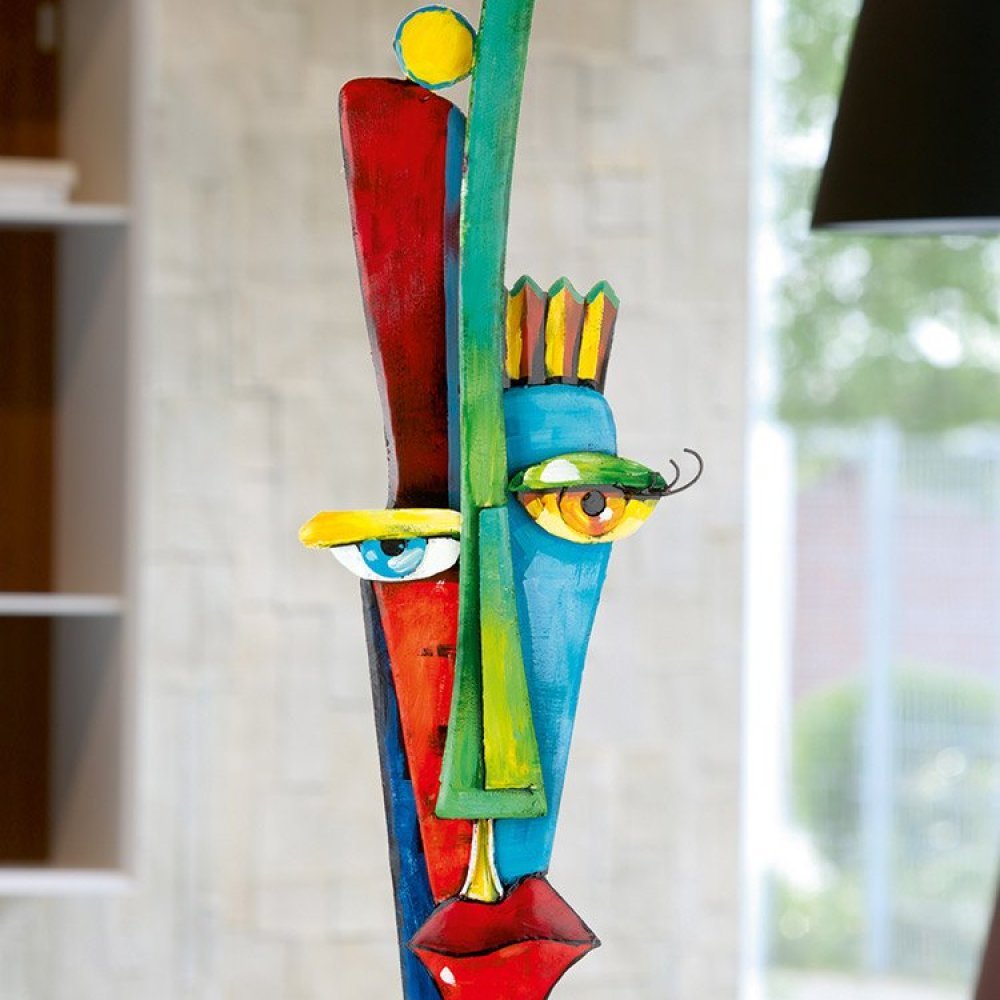 Gilde - Scultura Stretto - Metallo - Multicolore