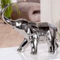 Gilde - Figura Elefante - Ceramica - Argento