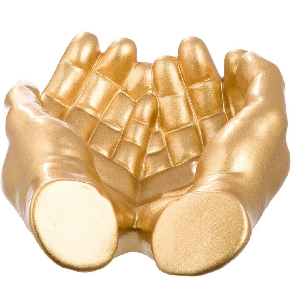 Gilde - Ciotola Buddha - Ceramica Oro