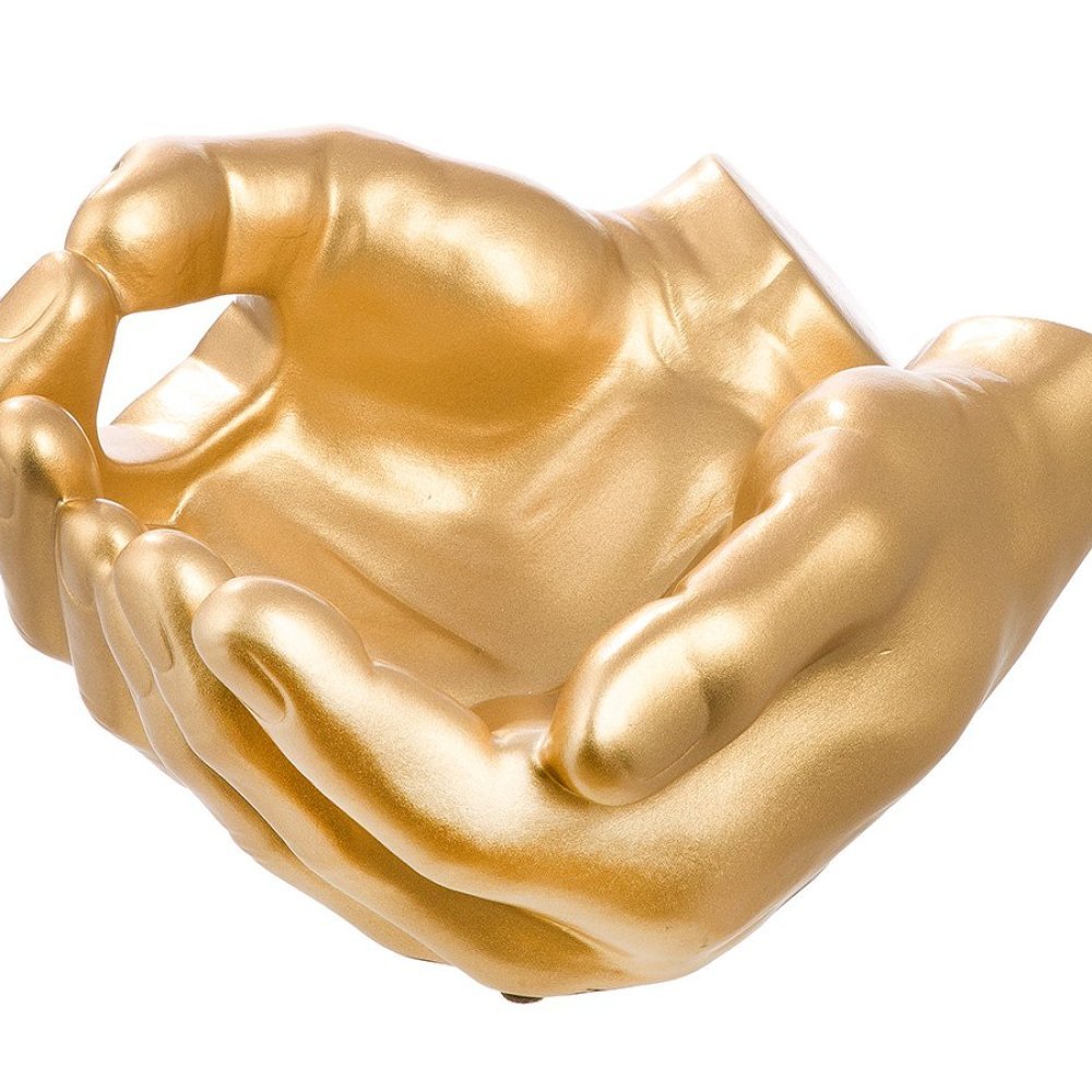 Gilde - Ciotola Buddha - Ceramica Oro