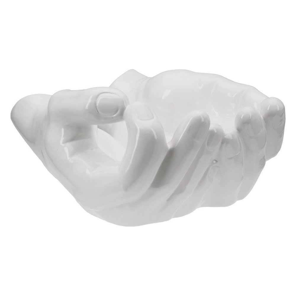 Gilde - Ciotola Buddha - Ceramica - Bianca