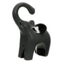 Gilde - Scultura Elefante - Ceramica - Nero