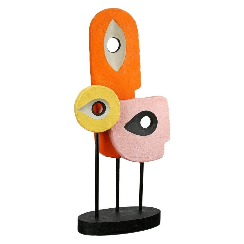 Gilde - Scultura Cuore Ovale - Resina Sintetica