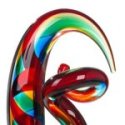 Gilde - Scultura Palmeira - Vetro - Multicolore