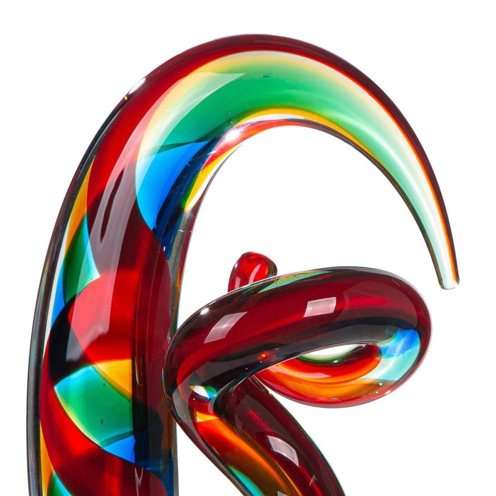 Gilde - Scultura Palmeira - Vetro - Multicolore