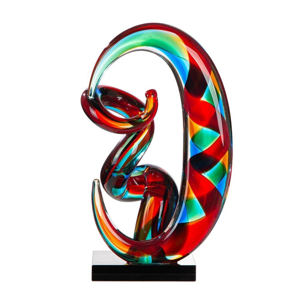 Gilde - Scultura Palmeira - Vetro - Multicolore