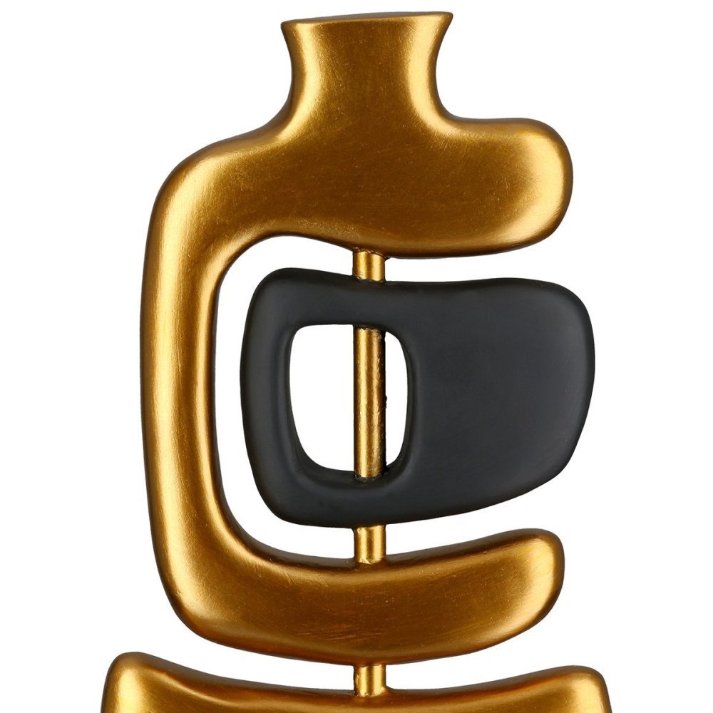 Gilde - Scultura Sculpta - Resina Sintetica - Nero