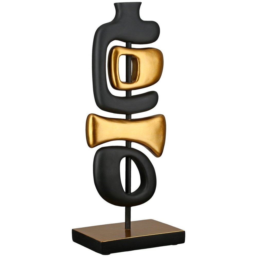 Gilde - Scultura Sculpta - Resina Sintetica - Nero