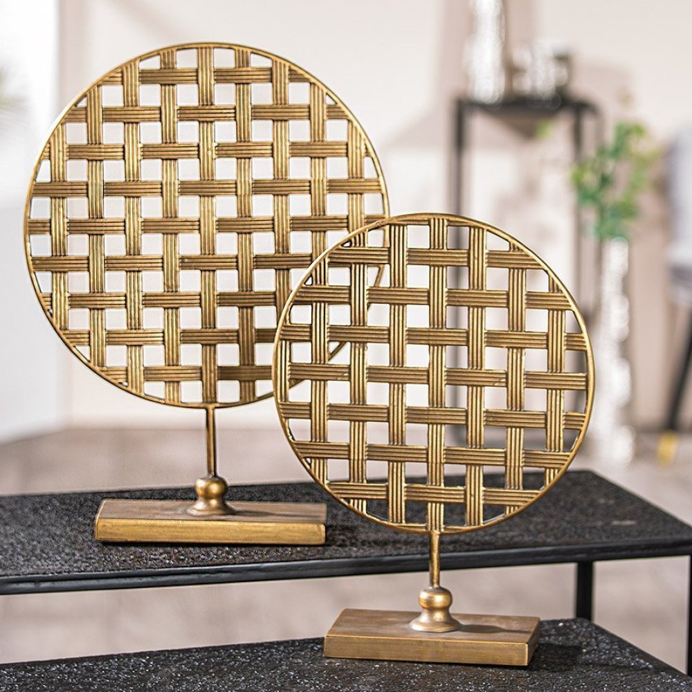 Gilde - Scultura Rotonda - Metallo - Oro