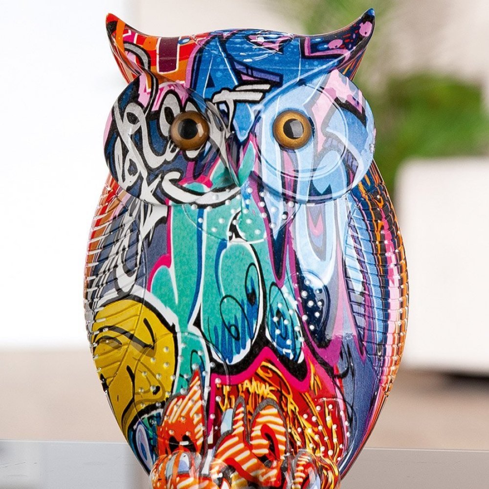 Gilde - Figure Gufo - Street Art - Graffiti