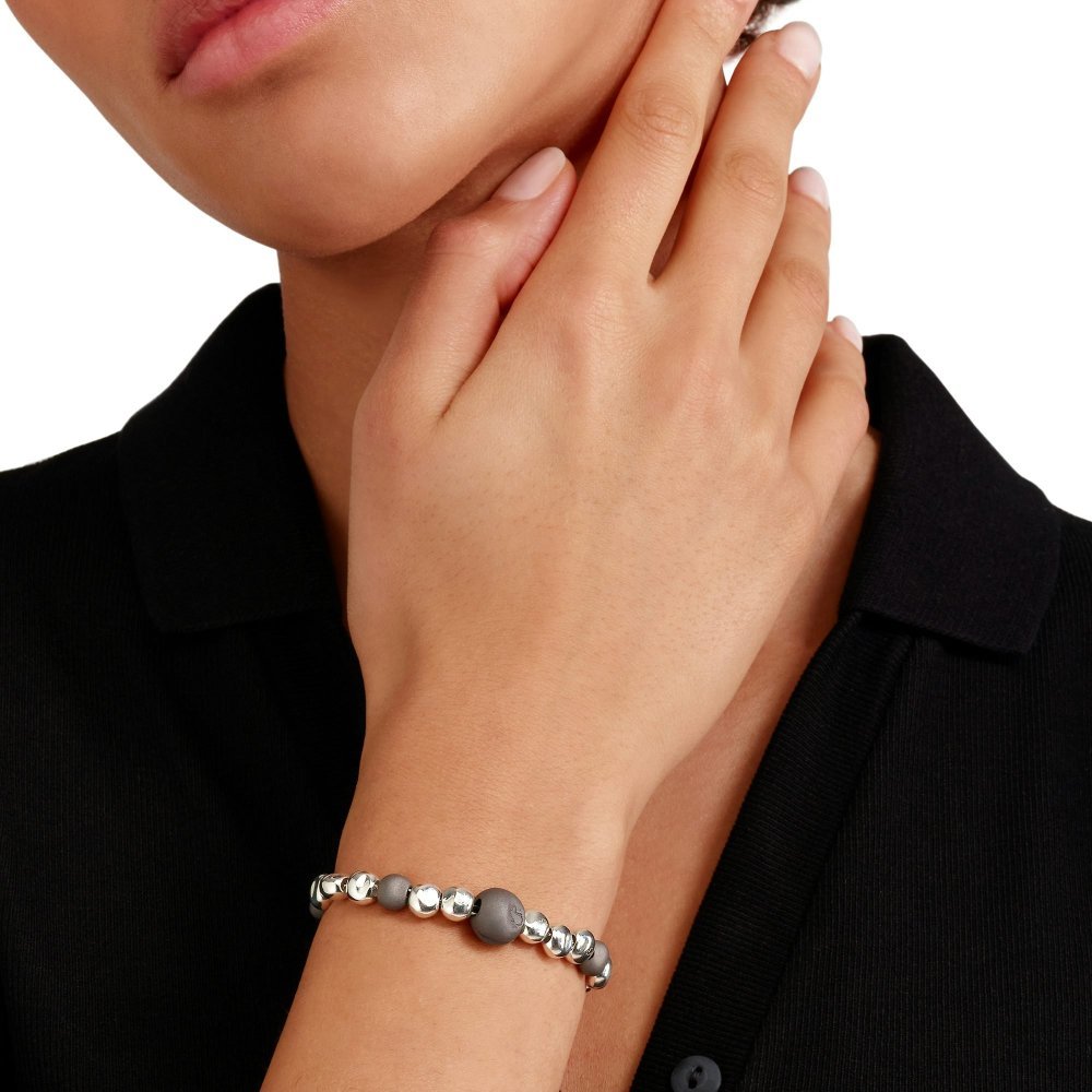 Dodo - Bracciale Pepita - Argento - Titanio