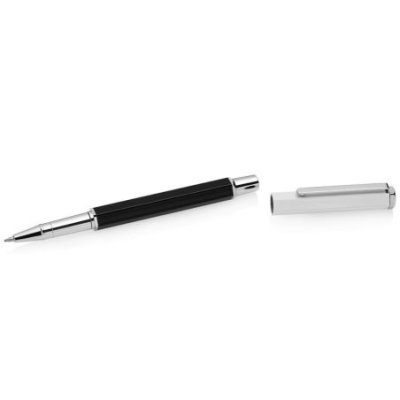 Ottaviani - Penna Roller - Black/White - Cm 13,8