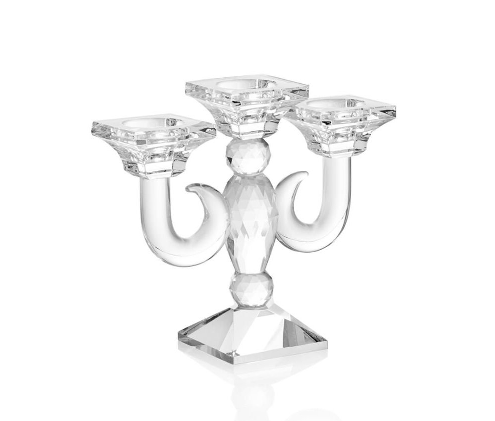 Ottaviani - Candeliere In Cristallo - 3 Fiamme