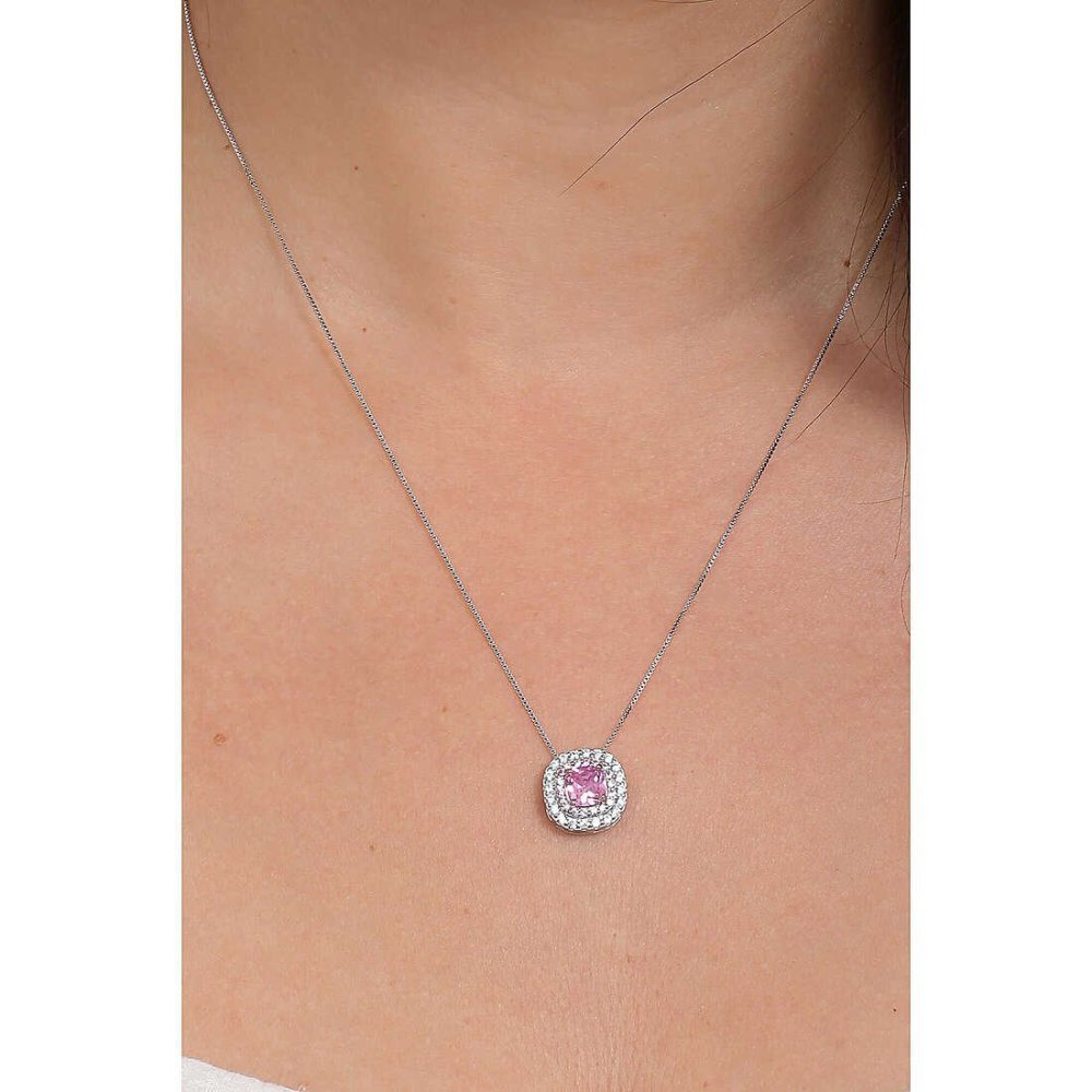 Sovrani - Collana Luce - Argento 925 - Zirconi Rosa