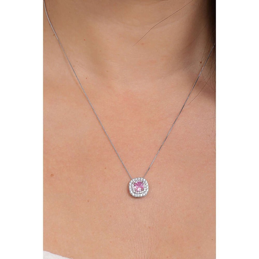 Sovrani - Collana Luce - Argento 925 - Zirconi Rosa