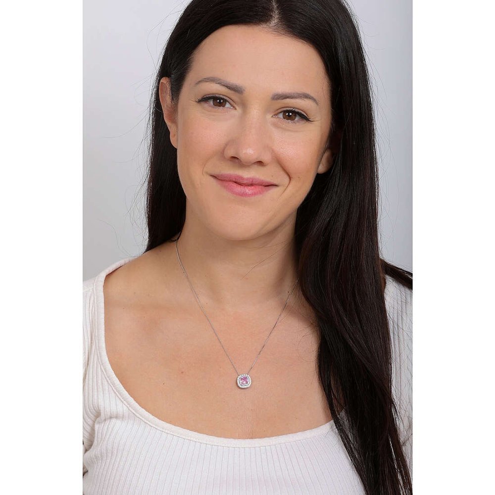 Sovrani - Collana Luce - Argento 925 - Zirconi Rosa
