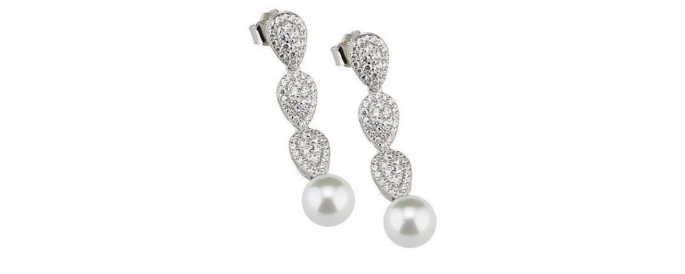 Sovrani - Orecchini Luce - Argento 925 - Zirconi