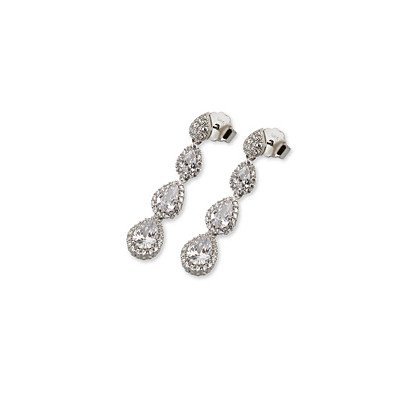 Sovrani - Orecchini Luce J7132 - Argento - Zirconi