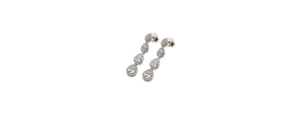 Sovrani - Orecchini Luce J7132 - Argento - Zirconi