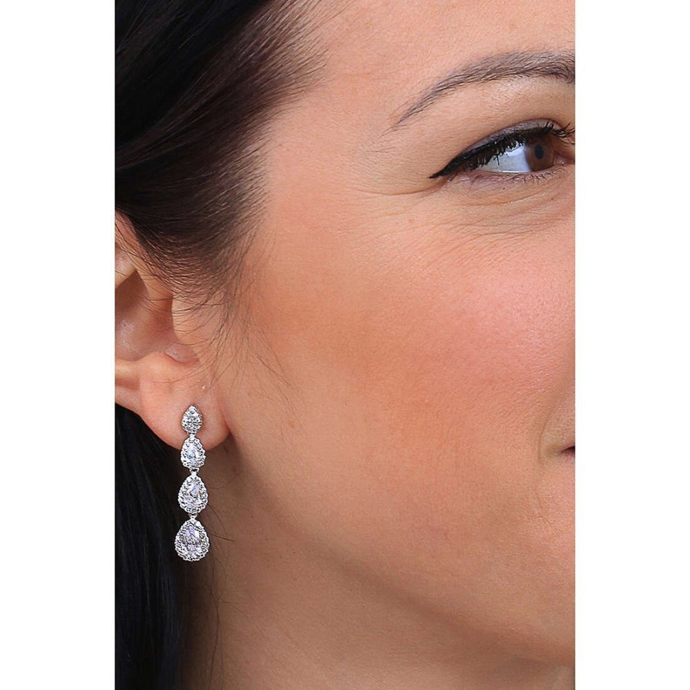 Sovrani - Orecchini Luce J7132 - Argento - Zirconi