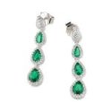 Sovrani - Orecchini Luce - Argento 925 - Zirconi