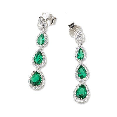 Sovrani - Orecchini Luce - Argento 925 - Zirconi