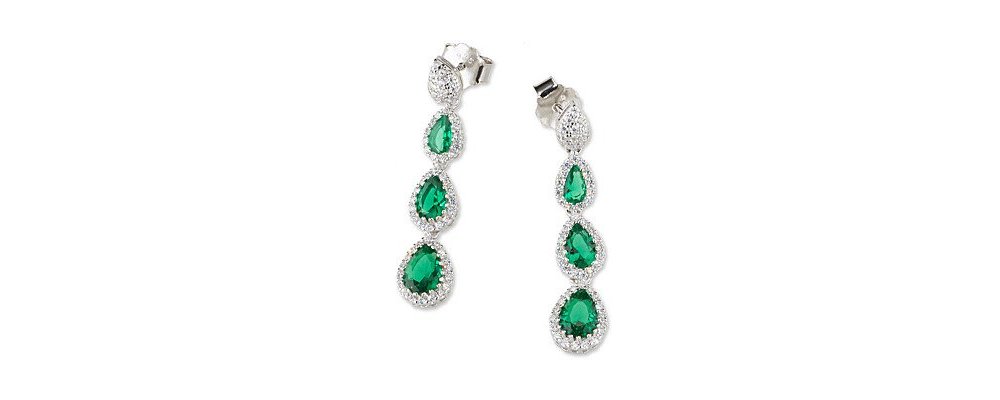 Sovrani - Orecchini Luce - Argento 925 - Zirconi