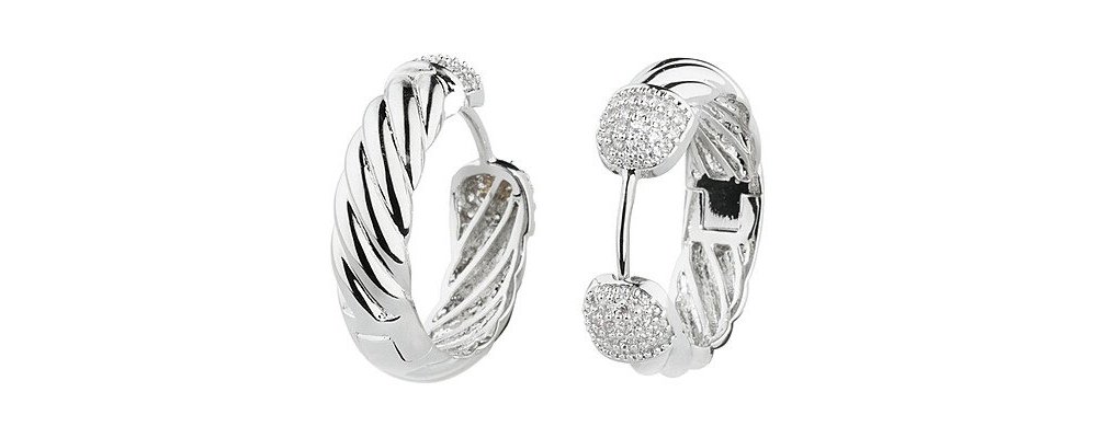 Sovrani - Orecchini Fashion Mood - Zirconi - Argento