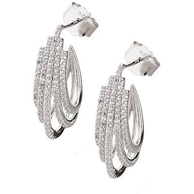 Sovrani - Orecchini Luce - Argento 925 - Zirconi