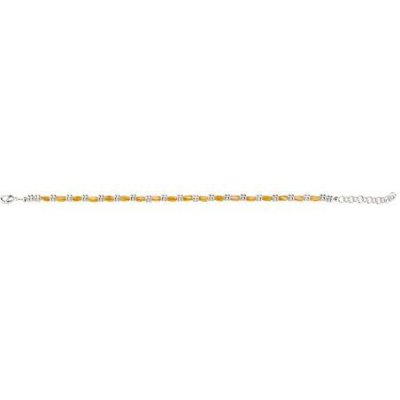Sovrani - Bracciale Donna Sharlin - Arancione - Argento