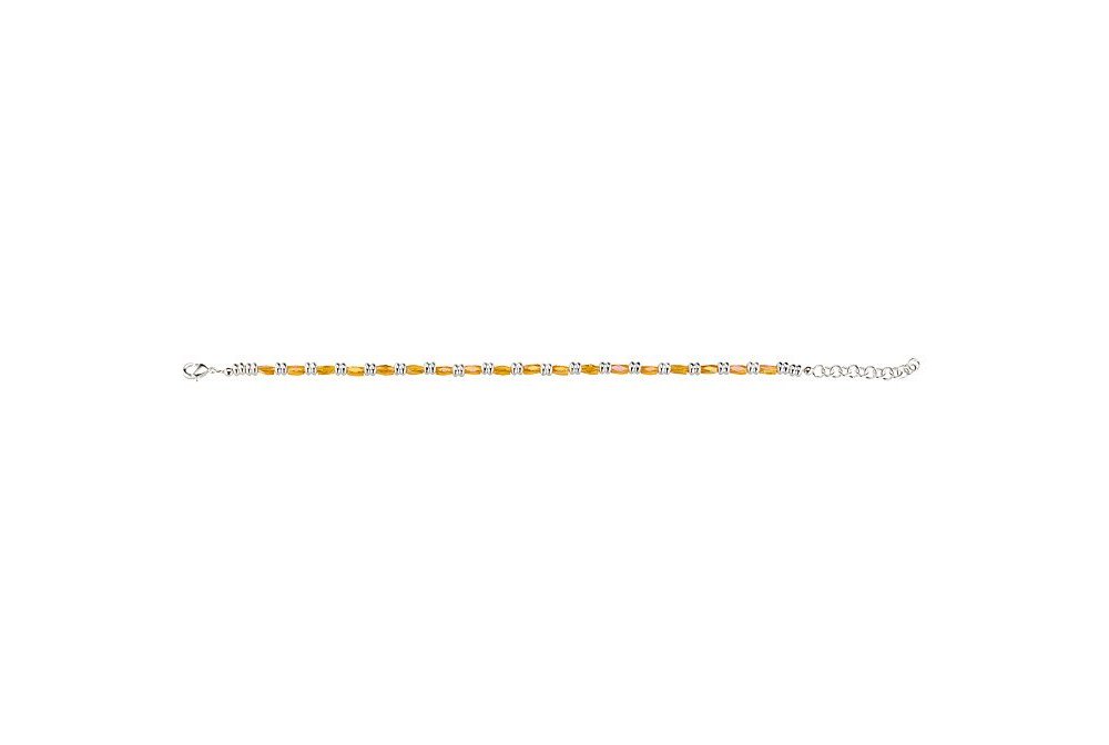 Sovrani - Bracciale Donna Sharlin - Arancione - Argento