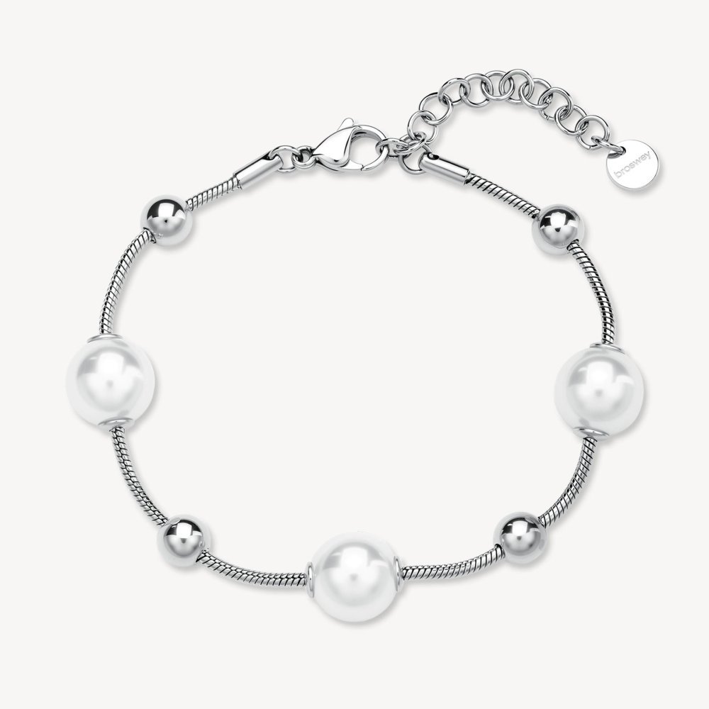 Brosway - Bracciale Perfect - Acciaio - Perle Brosway - Bracciale Perfect - Acciaio - Perle